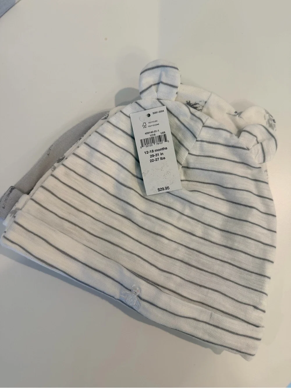 ✨ NWT GAP Baby Beanie Set - 12-18 months ✨